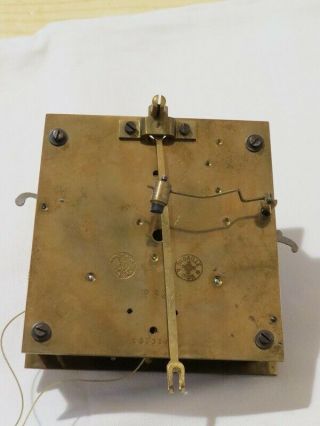 Antique Movement For 2 Weights Gustav Becker P64 Clock Regulator Germany