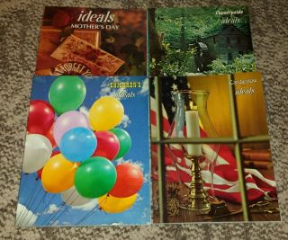 Ideal Magazines,  Vintage,  4 Mags.  From 70s & 90s