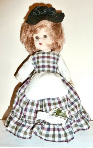 Vintage Vogue Ginny Doll 1957 - 62 Bent - Knee Walker W/sleep Eyes From Doll Hosp