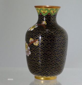 Fine Miniature Old Chinese Cloisonné Mini Vase China - 00020 3
