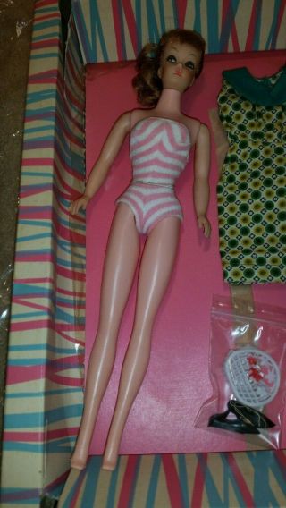 Vintage Eegee Miss Babette Barbie Sized Clone and Outfits 5