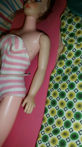 Vintage Eegee Miss Babette Barbie Sized Clone and Outfits 6