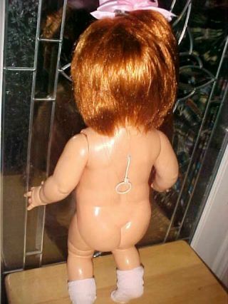 1973 IDEAL BABY CRISSY DOLL GROWING RED HAIR 22 