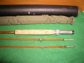 Paul Arend Maker Split Bamboo Fly Rod 71/2 Ft.  2/2 Made For John L.  Reams
