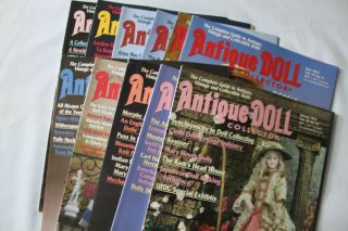 Antique Doll Collector Magazines,  11 Issues,  2016