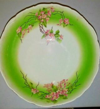 Antique T&v Limoges France Porcelain Centerpiece Bowl Bowl Dish 9.  5 Inches