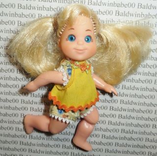 Toddler Vintage 1978 Mattel Sunshine Fun Family Baby Sweets Big Sister Doll