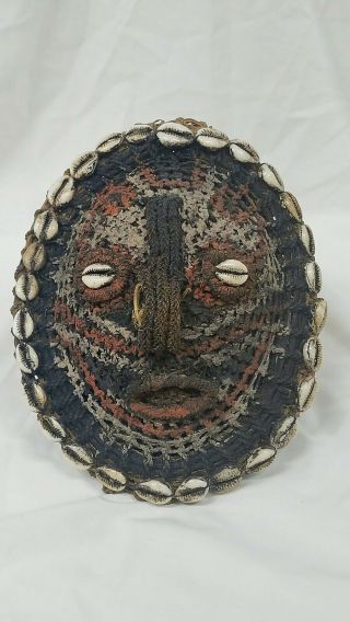 Papua Guinea Sepik River Old Turtle Shell Mask