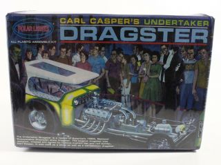Carl Caspers Undertaker Dragster Playing Mantis Polar Lights 5014 1:25 Model Kit