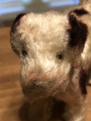 Vintage Mohair Miniature Terrier Dog for Antique Doll German 3