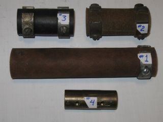 4 Old Drive Couplings - Perhaps For Antique Car Or Truck Generator Or Water Pump