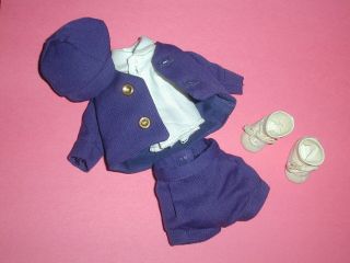 Vintage Madame Alexander Kins Doll Shorts,  Shoes/socks,  Shirt/hat,  Jacket,  Adorable