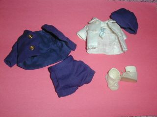 Vintage Madame Alexander kins doll Shorts,  Shoes/Socks,  Shirt/Hat,  Jacket,  Adorable 3