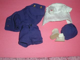 Vintage Madame Alexander kins doll Shorts,  Shoes/Socks,  Shirt/Hat,  Jacket,  Adorable 4