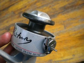 Vintage Limited Edition MITCHELL CENTURY No.  300 Spinning Reel 50th Anniversary 6