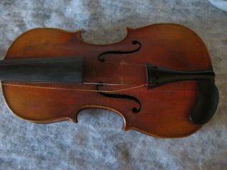 Antique Antonius Stradivarius Cremonenfis Faciebat Anno Violin For Parts/repair
