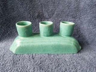 Rare Antique Hull House Kilns Chicago Candle Holder Pottery