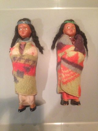 Vintage Native American Indian Doll