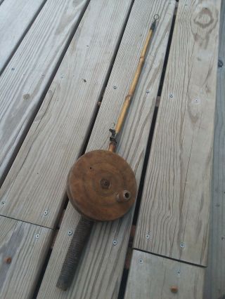 Antique Ice Fishing Rod