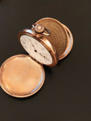 Antique Hampden Watch Co.  Gold Filled Dueber Pocket Watch Doesn 