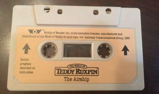 Vintage 1985,  Teddy Ruxpin Cassette Tape The Airship 2