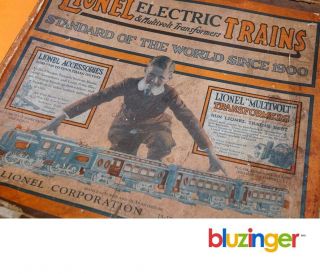 Antique Lionel Electric Trains Empty Boxes