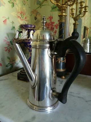 Stieff Sterling Silver Colonial Williamsburg Coffee/Chocalate pot.  Heavy 1089 gr 5