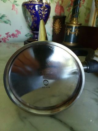 Stieff Sterling Silver Colonial Williamsburg Coffee/Chocalate pot.  Heavy 1089 gr 8