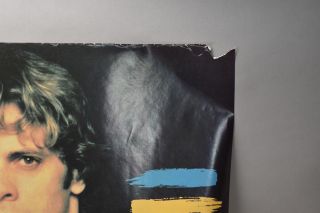 Vintage The Police Band Poster Pop Rock Band 1983 Burned Clothing Sting 2