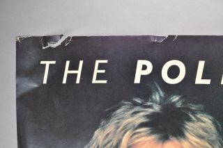 Vintage The Police Band Poster Pop Rock Band 1983 Burned Clothing Sting 5