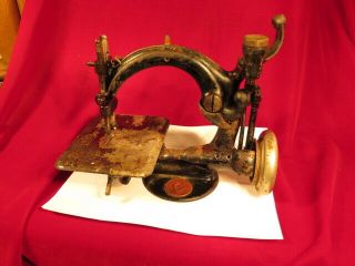 Antique Willcox & Gibbs Sewing Machine Miniature