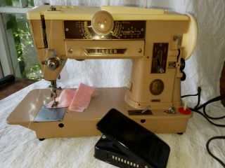 Antique Singer 401a Sewing Machine Heavy Duty