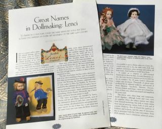 4p John Darcy Noble History Article - Lenci Dolls - Great Names In Dollmarking
