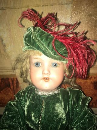 Antique 20 " Am Armand Marseille German Bisque Head Doll 390n Clothing