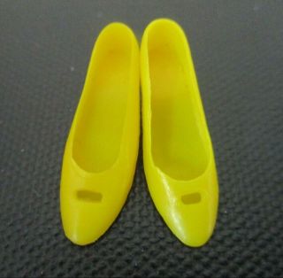 Vintage Barbie: Francie Shoes Yellow Cut Out Japan Heels