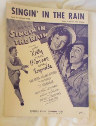 Vintage 1952 Singin 