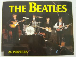 The Beatles Poster Book,  24 Posters 8 1/2 " X 11 ",  1983 Isbn 0862830613