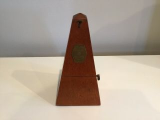 Vintage Windup Pyramid Metronome De Maelzel,  Seth Thomas