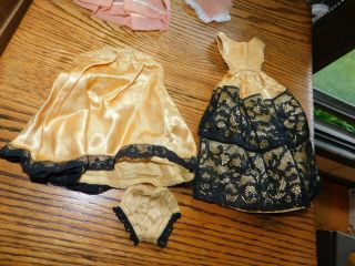 Handmade Barbie Dresses with Matching Panties Vintage with Snaps 3