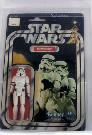 1978 Star Wars Vintage Kenner 12 Back - C Stormtrooper // Afa 75 Ex,  /nm