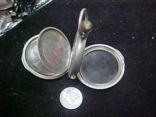 Antique Pocket Watch Case Silveride