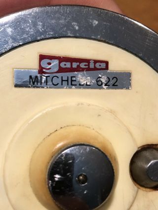 GARCIA MITCHELL 622 Deep Sea Fishing Reel Made In FRANCE,  POWER HANDLE 7