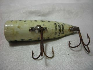 Vintage Heddon Chugger Spook Crappie Fishing Lure 2