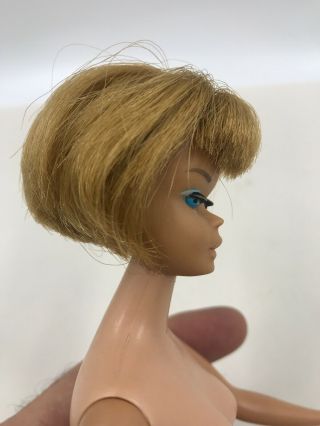 Vintage Ash Blonde American Girl Barbie Doll Number 1958 Pat.  Pend.  Mark PARTS 4