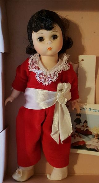Vintage Madame Alexander " Red Boy " Doll With Box And Tags Collectible