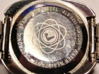 Men ' s Vintage SETH THOMAS Searock Electronic 612 Wristwatch.  Parts / Repair 3