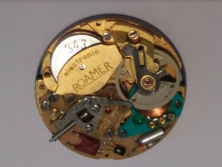 Men ' s Vintage SETH THOMAS Searock Electronic 612 Wristwatch.  Parts / Repair 4