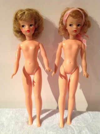2x Vintage Tammy Ideal Doll,  blond hair with extra Tammy clothes 1960s 5