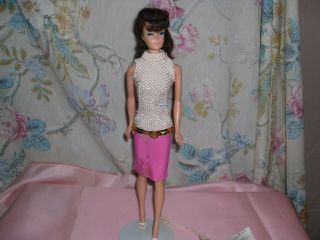 1960s Brunette Ponytail Barbie