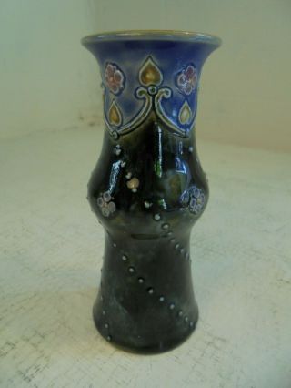 Small Antique Stoneware Royal Doulton Vase